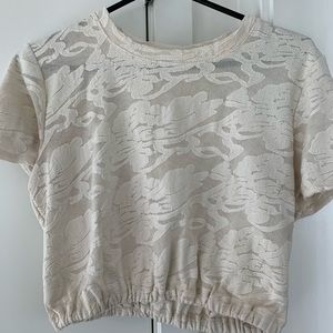 Aritzia cropped t shirt